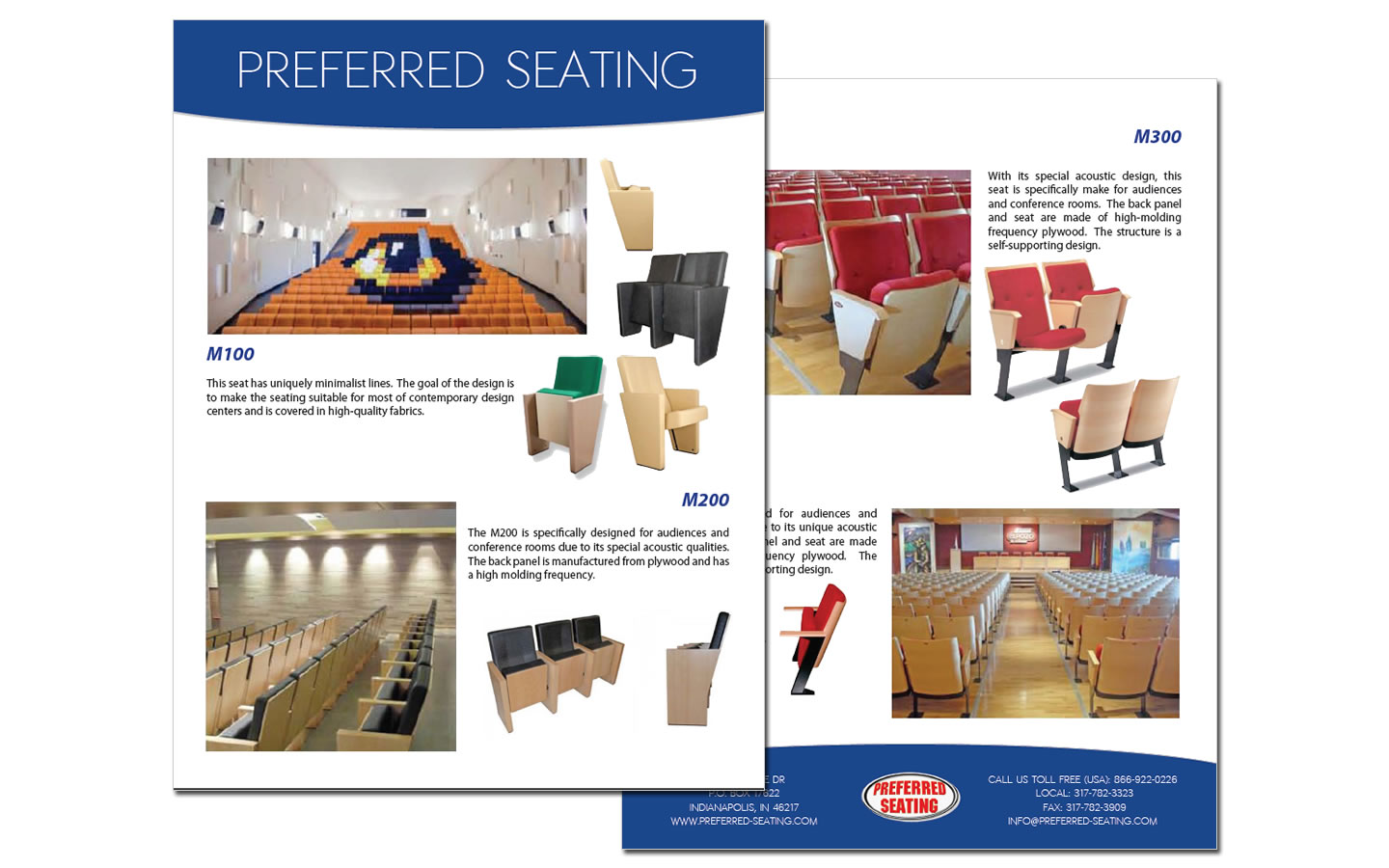 preferred seating m-series brochure