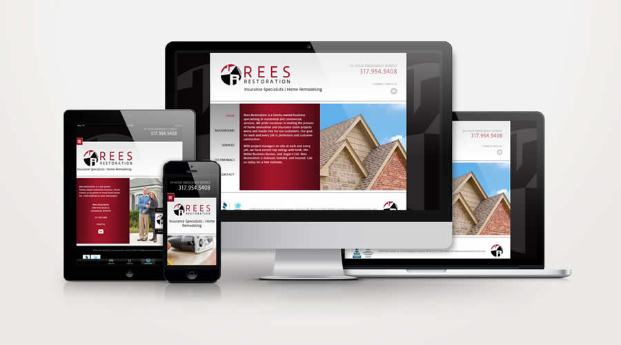 rees restoration wordpress website development